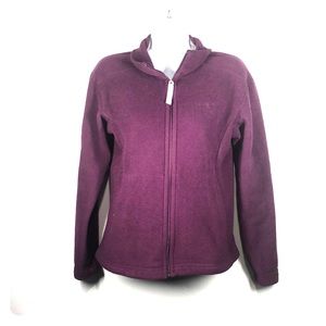 Patagonia Synchilla purple fleece jacket sz small